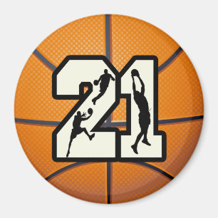 Íman Basquetebol do número 21
