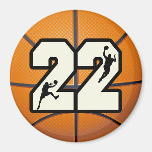 Íman Basquetebol do número 22