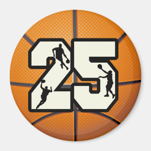 Íman Basquetebol do número 25