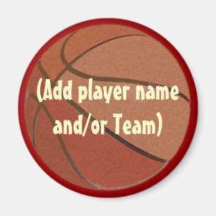 Íman Basquetebol personalizado Magent