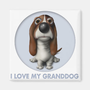 Íman Basset Hound Granddog