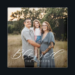 Íman Basta abençoar o Magnet de Fotografias Personaliza<br><div class="desc">Os presentes fotográficos são os melhores presentes! Facilmente personalizado com seu texto e/ou fotos para uma aparência personalizada. Desenhado por Berry Berry Sweet. Ver mais designs em www.berryberrysweet.com</div>