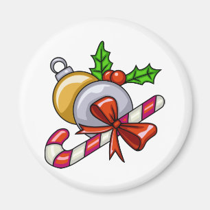 Íman Bastão de doces do Natal