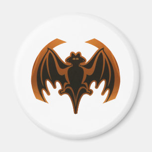 Íman Bat Brown O MUSEUM Zazzle dá presentes