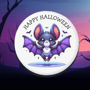 Íman Bat Halloween Cute Chibi