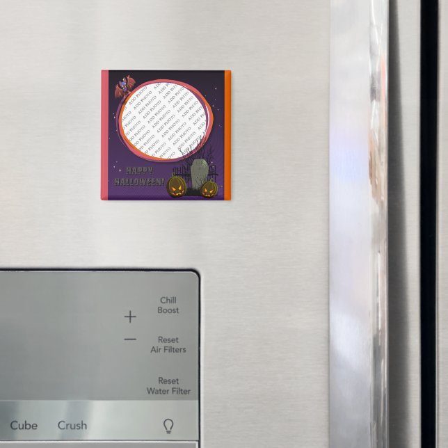Íman Bat, Jack o' Lanternas, Tombstone, Adicionar Fotog (In Situ (Fridge))