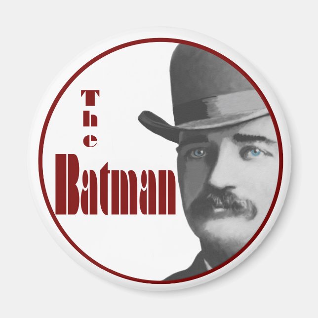 Íman Bat Masterson (Frente)