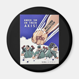 Íman Bata-os em sua linha central, produção ocidental