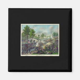 Íman Batalha da Guerra Civil da Pintura de Antietam