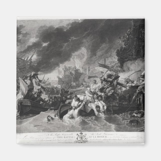 Íman Batalha da Haia, 29 de maio de 1692 (Frente)