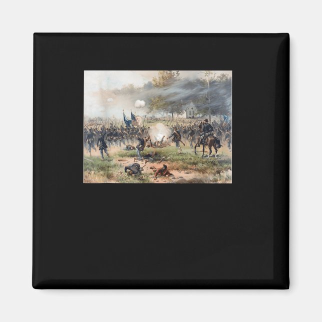 Íman Batalha De Antietam - Guerra Civil (Frente)