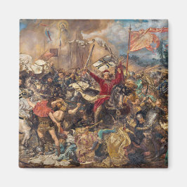 Íman Batalha de Grunwald (cena militar medieval) (guerr