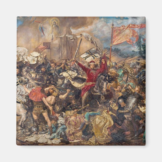 Íman Batalha de Grunwald (cena militar medieval) (guerr (Frente)