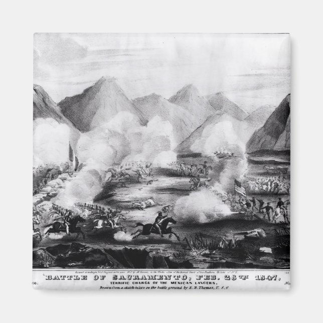 Íman Batalha de Sacramento (Frente)