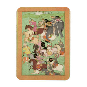 Íman Batalha entre as forças do Irã e de Turan, o mal