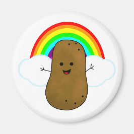 Íman Batata Feliz E Um Arco-Íris