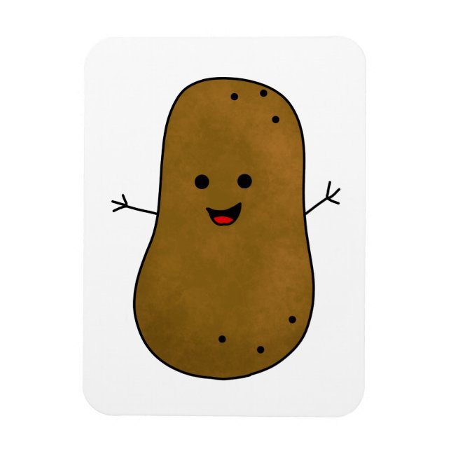 Íman Batata Feliz Fofa (Vertical)