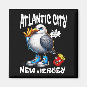 Íman Batata Frita de Gaivota de Atlantic City Nova Jers