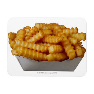 Íman batatas fritas do Dobra-cut