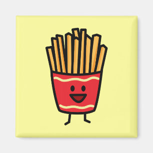 Íman Batatas fritas felizes