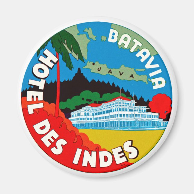 Íman Batavia Hotel Des Indies (Frente)