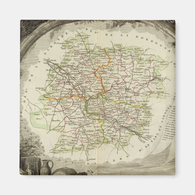 Íman Batch e Garonne (Frente)