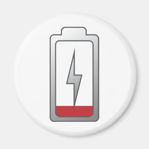 Íman Bateria baixa!