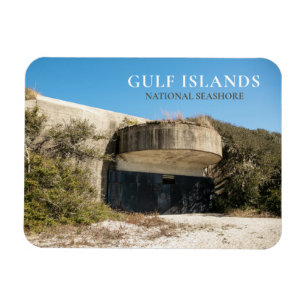 Íman Bateria Langdon, Forte Pickens, Ilhas do Golfo NS