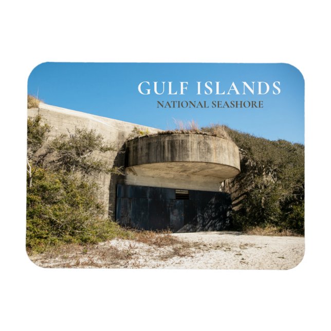 Íman Bateria Langdon, Forte Pickens, Ilhas do Golfo NS (Horizontal)