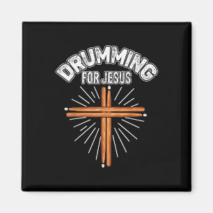Íman Bateria Para Jesus Cruz Cristã Deus Fé Bíblia