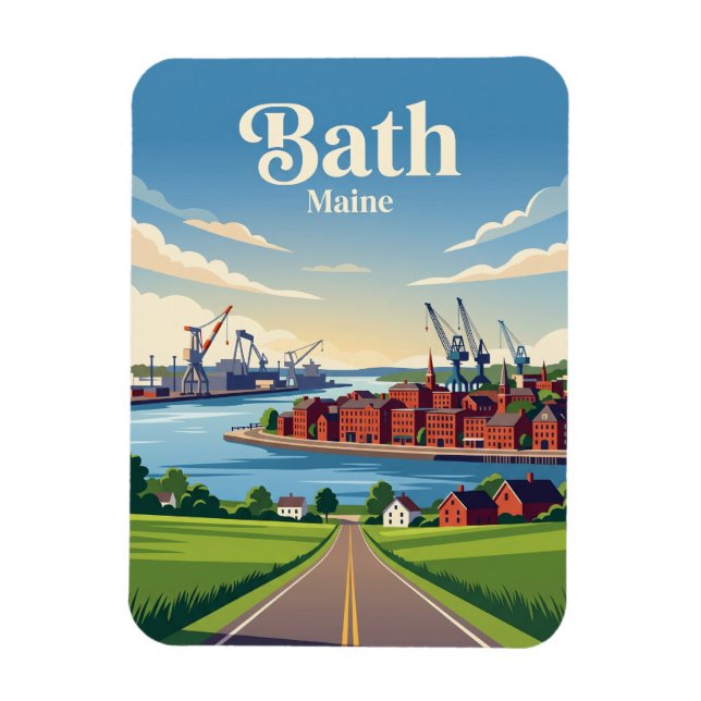 Íman Bath EUA (Vertical)