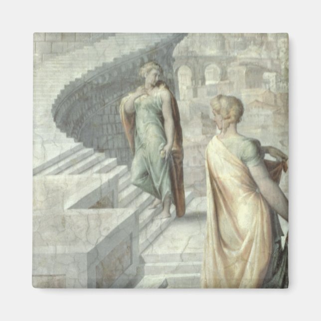 Íman Bathsheba Visitando David, c.1553 (Frente)