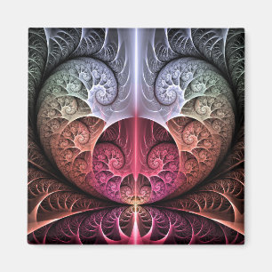 Íman Batimento cardíaco, Arte fractal abstrata surreal