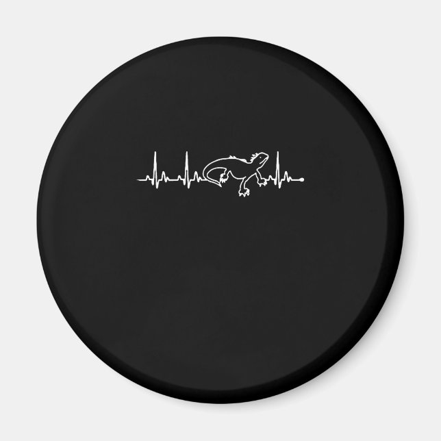 Íman batimento cardíaco de iguana (Frente)