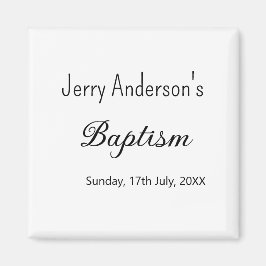 Íman Batismo católico crianças modernas e simples QR mí