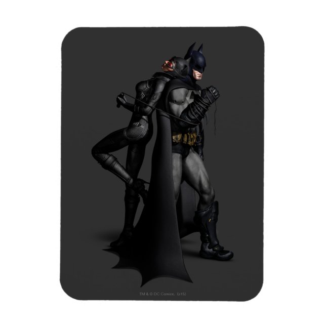 Íman Batman Arkham | Batman e Catman (Vertical)