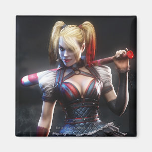Íman Batman Arkham Knight Harley Quinn com Bat