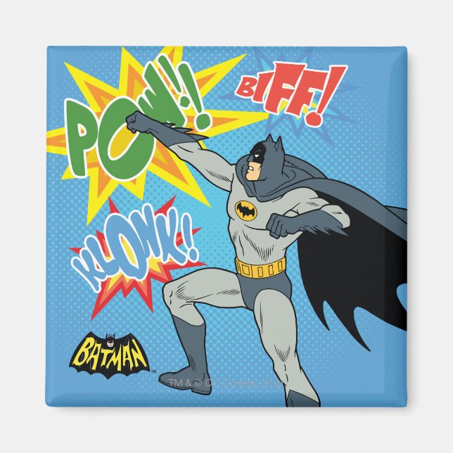 Íman Batman Punching Graphic (Frente)