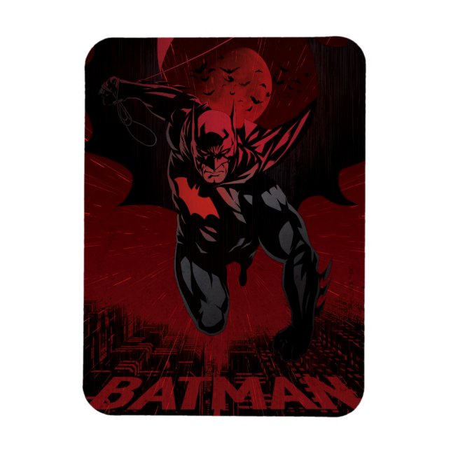 Íman Batman Salto Carmesim (Vertical)