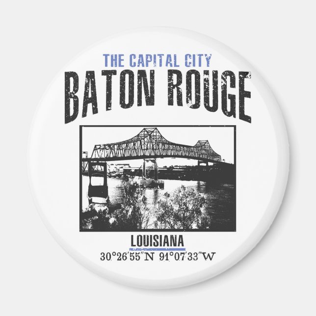 Íman Baton Rouge (Frente)