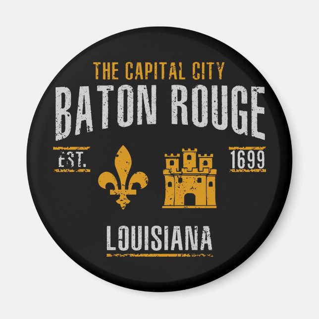 Íman Baton Rouge (Frente)