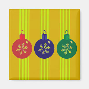 Íman Baubles de Natal