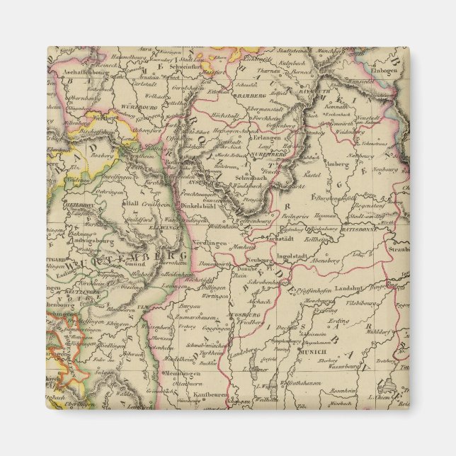 Íman Baviera, W?erga e Baden Gr (Frente)