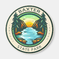 Baxter State Park Maine Crachá