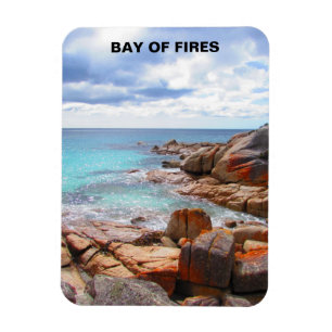 Íman Bay Fires, Tasmânia, Austrália Magnet