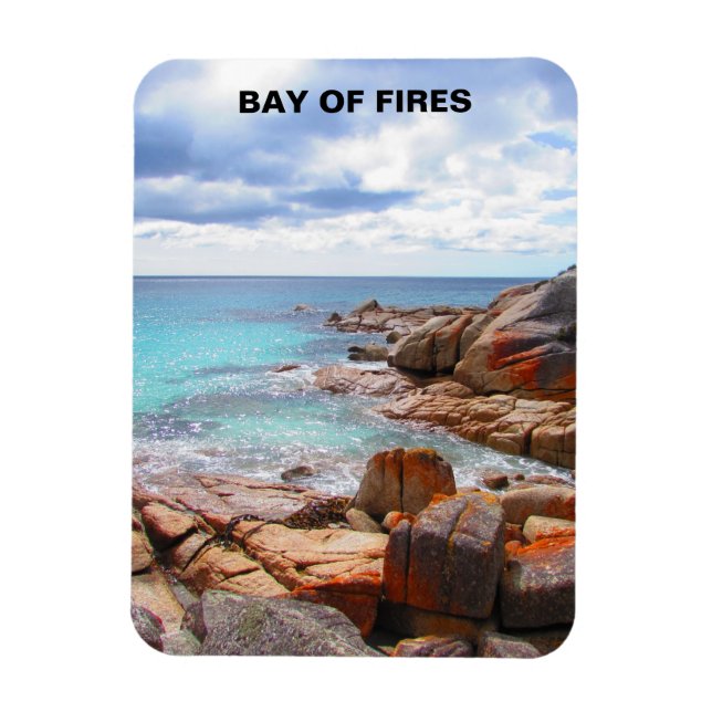 Íman Bay Fires, Tasmânia, Austrália Magnet (Vertical)