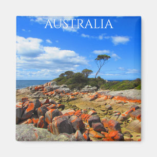 Íman Bay Fires, Tasmânia, Austrália Magnet