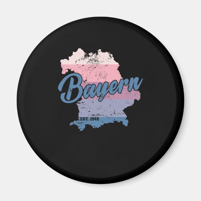 Íman Bayern Bundesland Deutschland Heimat (Frente)