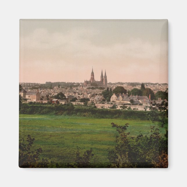 Íman Bayeux - Visualização da cidade (Frente)
