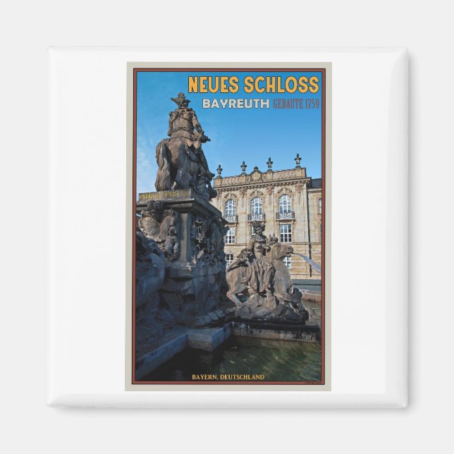 Íman Bayreuth - Neues Schloss (Frente)